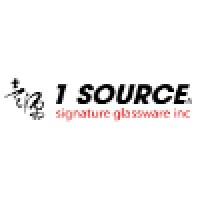 1 Source Signature Glassware Inc. logo, 1 Source Signature Glassware Inc. contact details