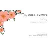 Smile events logo, Smile events contact details