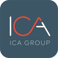 The ICA Group logo, The ICA Group contact details