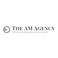 The AM Agency logo, The AM Agency contact details