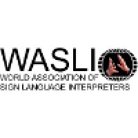 World Association of Sign Language Interpreters logo, World Association of Sign Language Interpreters contact details