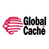 Global Cache' logo, Global Cache' contact details