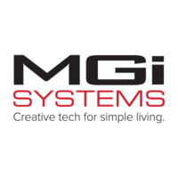 MGi Systems logo, MGi Systems contact details