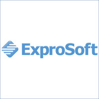 ExproSoft logo, ExproSoft contact details