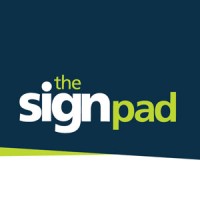 The Sign Pad logo, The Sign Pad contact details