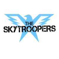 THE SKYTROOPERS logo, THE SKYTROOPERS contact details