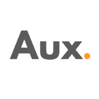 Aux. logo, Aux. contact details