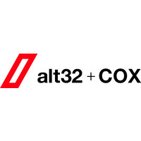 alt32 + Cox Architecture logo, alt32 + Cox Architecture contact details