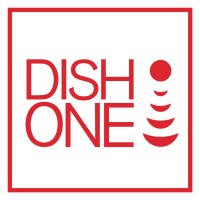 DishOne logo, DishOne contact details