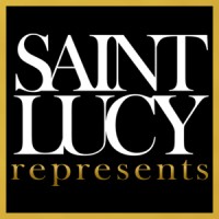 SAINT LUCY Represents logo, SAINT LUCY Represents contact details