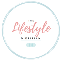 The Lifestyle Dietitian logo, The Lifestyle Dietitian contact details