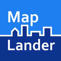 MapLanderApp logo, MapLanderApp contact details