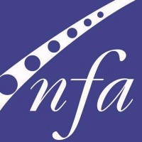 The National Flute Association logo, The National Flute Association contact details