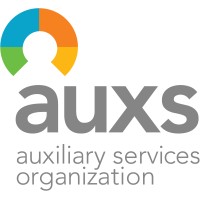 AUXS logo, AUXS contact details