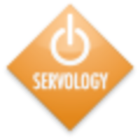 Servology logo, Servology contact details