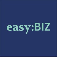 easy:BIZ logo, easy:BIZ contact details