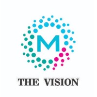 THE VISION logo, THE VISION contact details