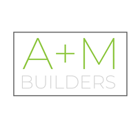 A+M Builders logo, A+M Builders contact details