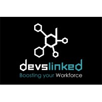 DevsLinked logo, DevsLinked contact details