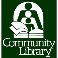 Community Library logo, Community Library contact details