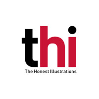 The Honest Illustrations logo, The Honest Illustrations contact details