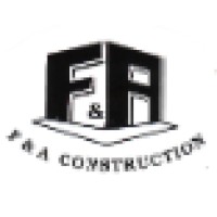 F&A Construction logo, F&A Construction contact details