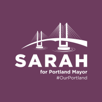 Sarah Iannarone for Portland Mayor logo, Sarah Iannarone for Portland Mayor contact details