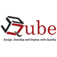 DQube logo, DQube contact details