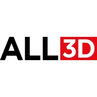 ALL3D logo, ALL3D contact details