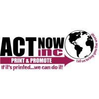 Act Now Print & Promote logo, Act Now Print & Promote contact details