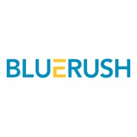 BLUERUSH logo, BLUERUSH contact details