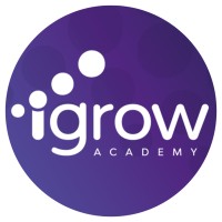 igrow Academy logo, igrow Academy contact details