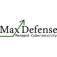 MaxDefense.io logo, MaxDefense.io contact details