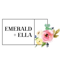 emerald + ella store logo, emerald + ella store contact details