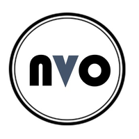 NVO logo, NVO contact details