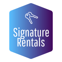 Signature Rentals logo, Signature Rentals contact details