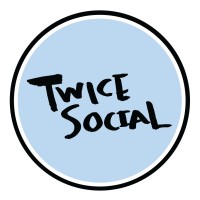 Twice Social logo, Twice Social contact details