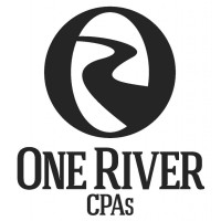 One River CPAs logo, One River CPAs contact details