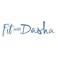 FitWithDasha logo, FitWithDasha contact details