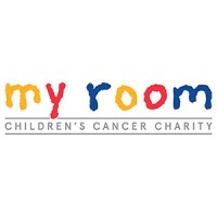 'My Room - Children''s Cancer Charity' logo, 'My Room - Children''s Cancer Charity' contact details