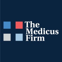 The Medicus Firm logo, The Medicus Firm contact details