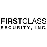 First Class Security logo, First Class Security contact details