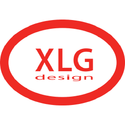 XLG Design logo, XLG Design contact details