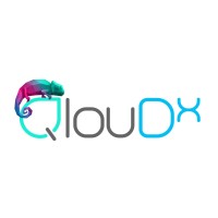 QloudX logo, QloudX contact details