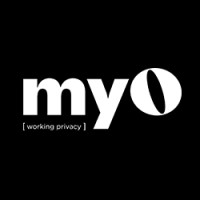 myO logo, myO contact details