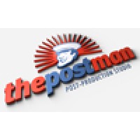 The PostMan Post-Production Studio logo, The PostMan Post-Production Studio contact details