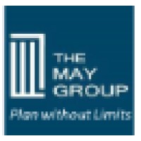 The May Group logo, The May Group contact details