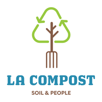 L.A Compost logo, L.A Compost contact details