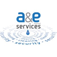 A&E Services logo, A&E Services contact details