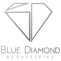 Blue Diamond Bookkeeping logo, Blue Diamond Bookkeeping contact details